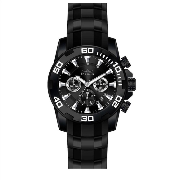 Invicta Men's Pro Diver 22338 Black Silicone - Picture 5 of 6